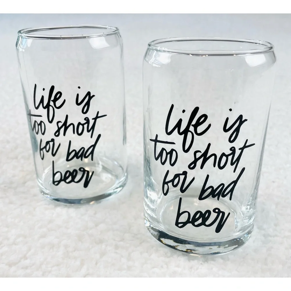 (NWOT) Matching Set of Beer Glasses
